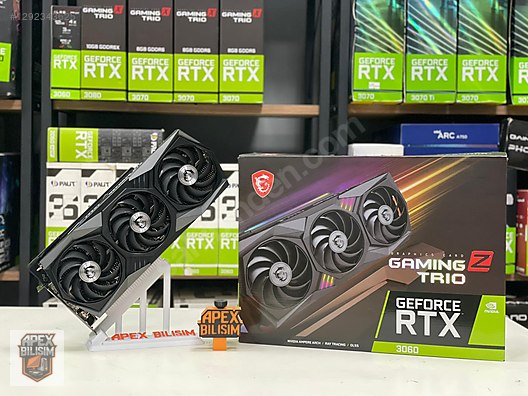 MSI RTX 3060 Gaming Z Trio 12GB 192 Bit GDDR6 12 GB Ekran Kartı