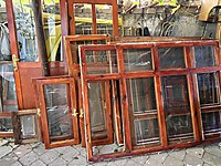 Ahşap kapı ve pencere