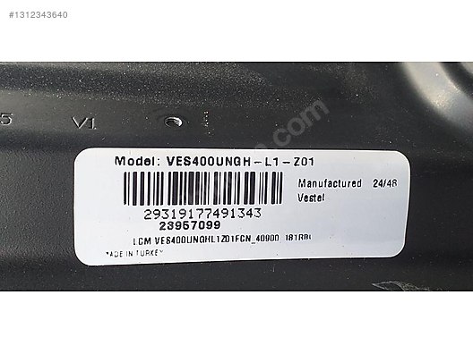 17MB181R , 23959168 , HI-LEVEL 40HRT900 MAİN BOARD - TV Yedek