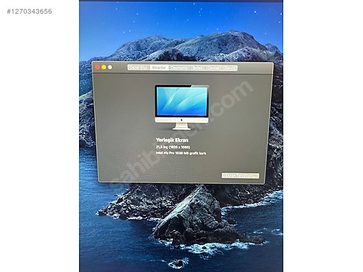 Apple / Apple iMac 21.5 (Late 2013) / 16 GB RAM / 500 GB SSD