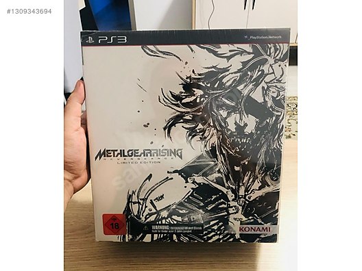 Metal Gear Rising Revengeance Limited Edition PS3 on sahibinden.com -  1309343694