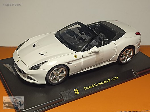 Ferrari California T 限定ミニカー シャシー227231 Burago Diecast Model 1:24 Ferrari Araba - 1288343697