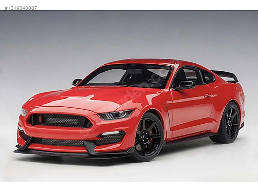 AUTOart Mustang GT 1:18 赤 Autoart Diecast Model 1:18 Ford Araba - 1319343887