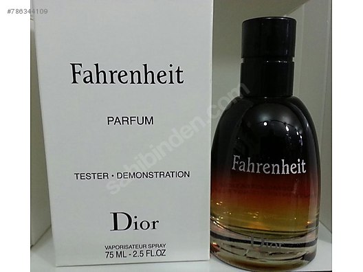 fahrenheit parfum tester