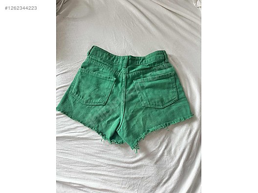 Yeşil Bayan Şort