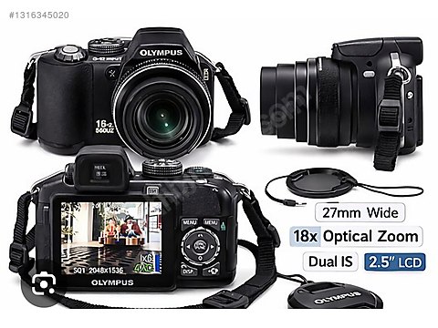 Kompakt / Olympus / SP 560 UZ / OLYMPUS, Optik zoomlu, Sıfır