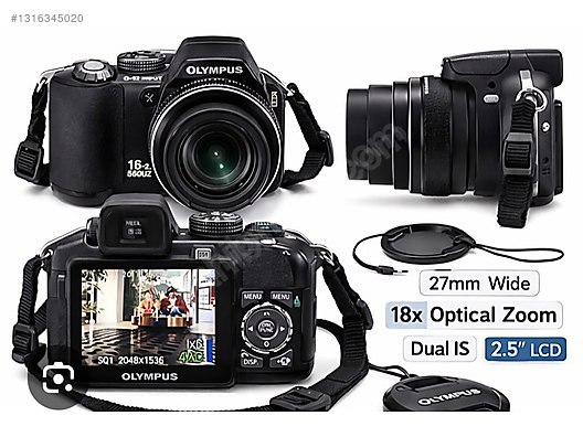 Kompakt / Olympus / SP 560 UZ / OLYMPUS, Optik zoomlu, Sıfır