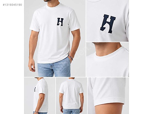 ⭐*✨様 HERMES Tシャツ ホワイト ブルー Mサイズ Hermes Tsihirt - Hermes Erkek Tişört Modelleri sahibinden.com'da