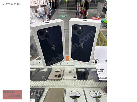 Apple / iPhone 13 / iPHONE 13 128 GB SİYAH SIFIR 2 YIL GARANTİ