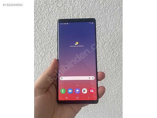 128 GB Siyah Samsung Galaxy Note 9 N960 Cep Telefonu - 1323345554