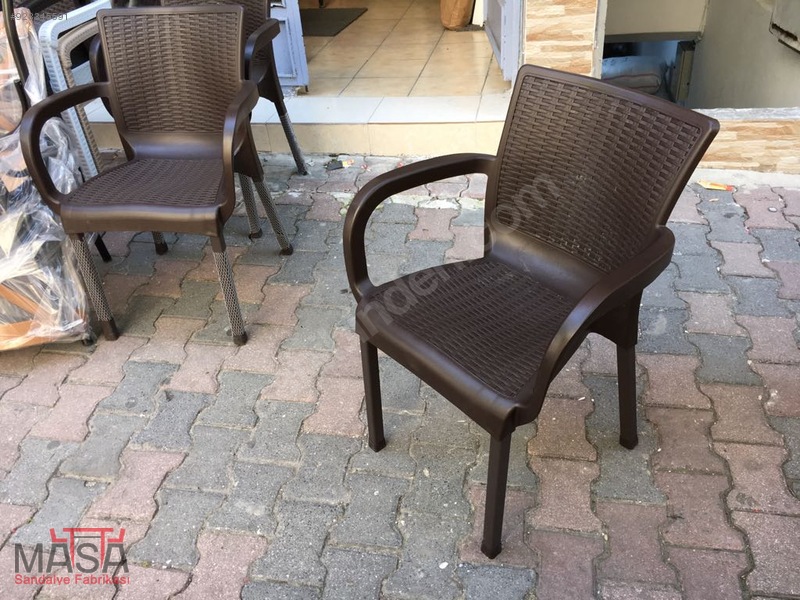 ŞOK KAMPANYA PLASTİK RATTAN 1 MASA 6 SANDALYE BAHÇE, CAFE