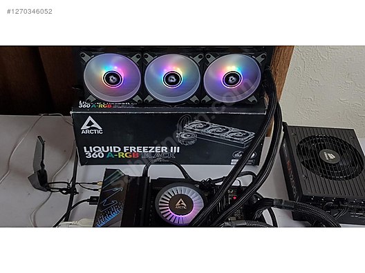 【中古】Arctic Liquid Freezer Ⅲ - 360 Arctic Liquid Freezer III 360 A-RGB (Black) Sıvı Soğutucu