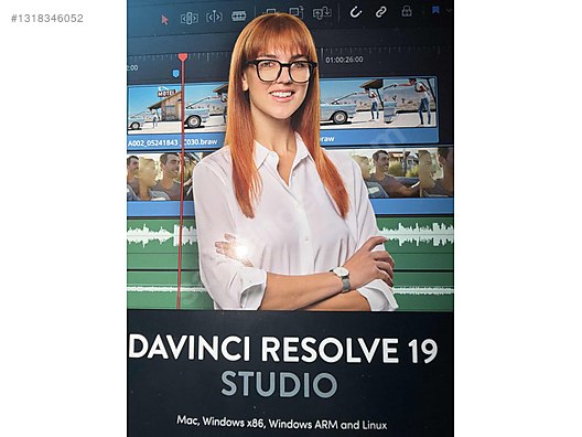 Davinci Resolve Studio 19 orjinal lisans sahibinden.comda - 1318346052