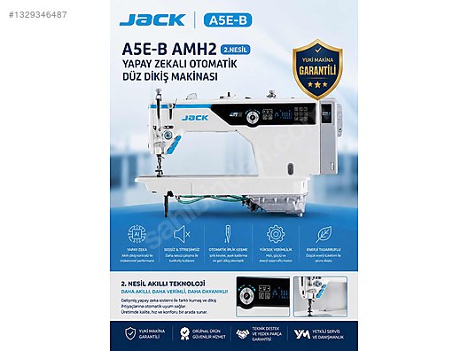 SIFIR JACK A5E-B AMH2 2.NESİL YAPAY ZEKALI DÜZ DİKİŞ MAKİNASI
