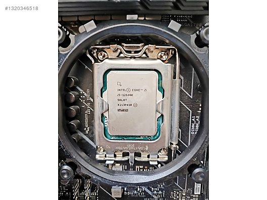 i5 12600K | LGA1700 Soket Kutulu Faturalı İşlemci sahibinden.comda