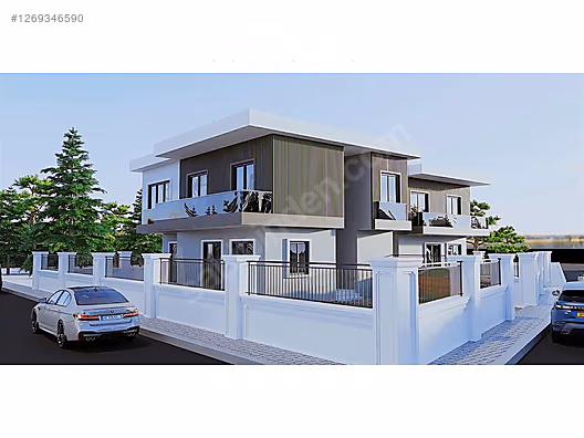 2026 TEMMUZ ANAHTAR TESLİM MÜKEMMEL 4+1 210 M2 KÖŞE İKİZ VİLLA..