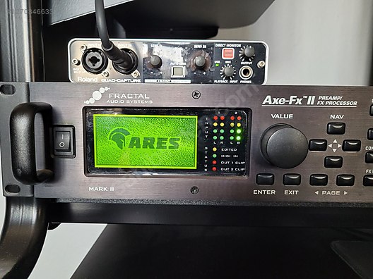 AXE FX II MARK II PROSESÖR - Prosesör ve Diğer Enstrüman Yan