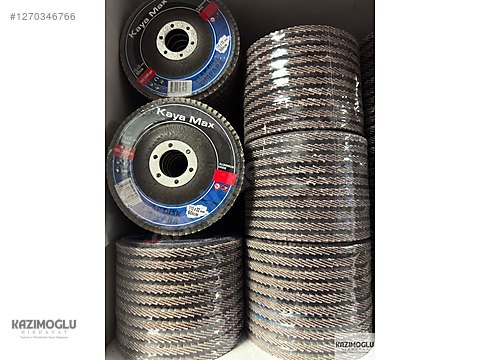 Kaya Max 115x22mm 60 Kum Flap Disk Zımpara - Sıfır Elektrikli