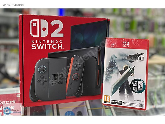 Nintendo Switch 2 SIFIR - Final Fantasy - Takas - ÜCRETSİZ KURYE