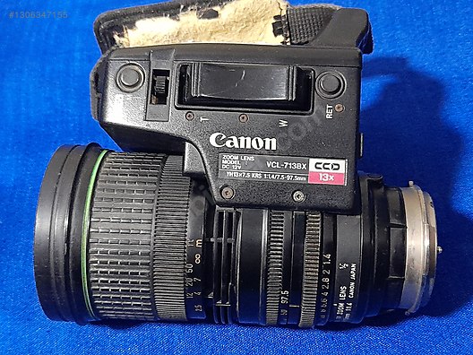 kanon様 Lenses / CANON VCL-713BX MACRO TV ZOOM LENS on sahibinden.com