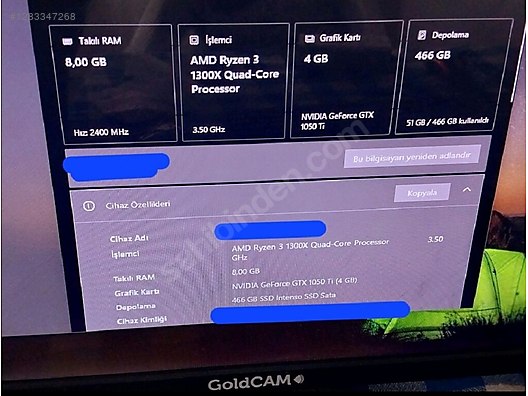 İkinci El ve Sıfır Alışveriş / Bilgisayar / Masaüstü / Modeller / Toplama