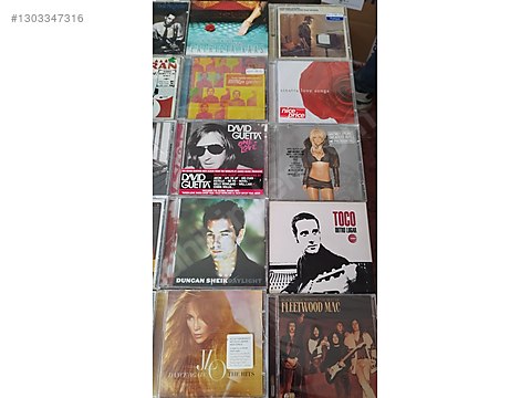 ÇEŞİTLİ YABANCI MÜZİK ALBÜMLERİ sahibinden.comda - 1303347316