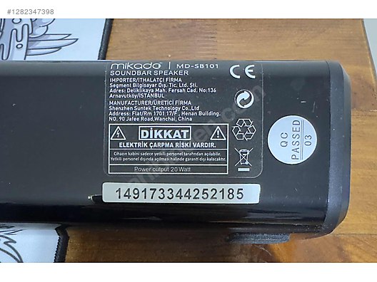 İkinci El ve Sıfır Alışveriş / Bilgisayar / Çevre Birimleri / Hoparlör / Ses Sistemi