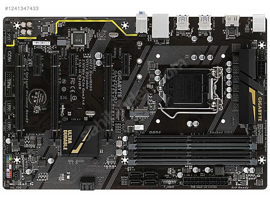 Gigabyte Z270P-D3 1151 Pin Anakart (Arızasız ve onarımsız) - Anakart ve Tüm Masaüstü Bilgisayar Parçaları sahibinden.com'da