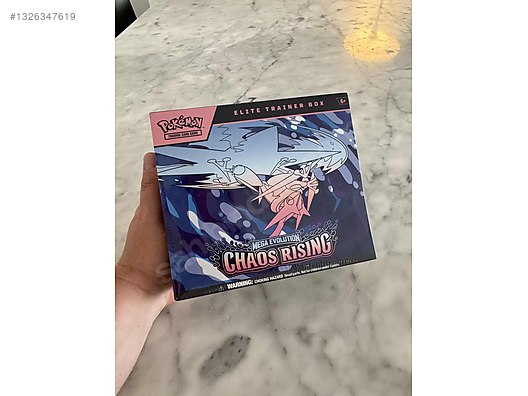 Game Cards / POKEMON CHAOS RISING - ETB on sahibinden.com - 1326347619
