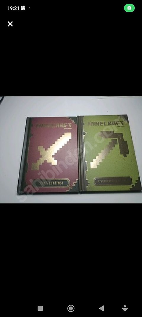 Minecraft Orijinal Dövüş El Kitabı ve Oyuncunun El Kitabı (sıfır
