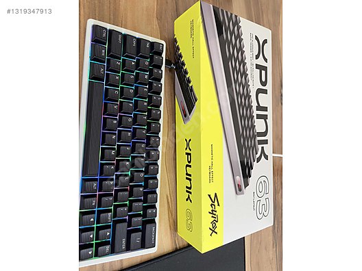 Scyrox Xpunk 63 Alüminyum Klavye (Manyetik Switch / HE) on