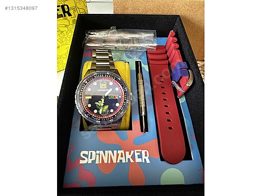 Çelik Kasa Çelik Kordon Otomatik Spinnaker Üniseks Kol Saati