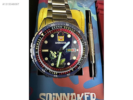 Çelik Kasa Çelik Kordon Otomatik Spinnaker Üniseks Kol Saati