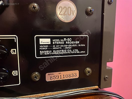 Sansui / Sansui R-50 AM/FM Stereo Receiver (1979-80) on sahibinden