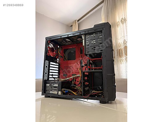 EVEREST RHINO 432 600W Mid Tower ATX siyah kasa sahibinden.comda