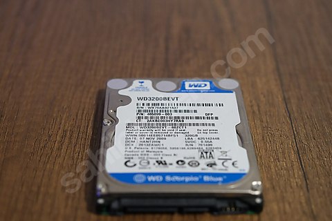 Western Digital WD3200BEVT-60ZCT1 - 320GB 5.4K RPM SATA 2.5