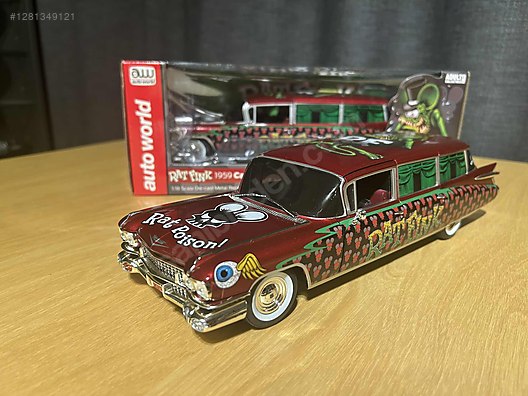 RAT FİNK 1959 CADİLLAC ELDORADO HEARSE on sahibinden.com - 1281349121