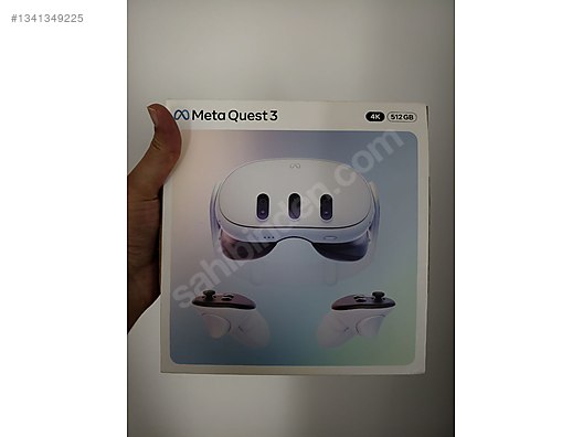 Meta Quest 3 512 GB Az Kullanılmış Tertemiz sahibinden.comda
