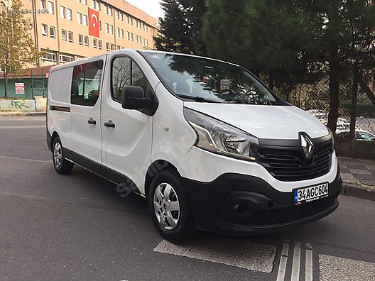 Renault Trafic 1 6 Dci Grand Confort 2017 Model Renault Trafic Camli Van At Sahibinden Com 874349494