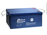 ORBUS 200 AMPER SIFIR JEL AKÜ 2 ADET