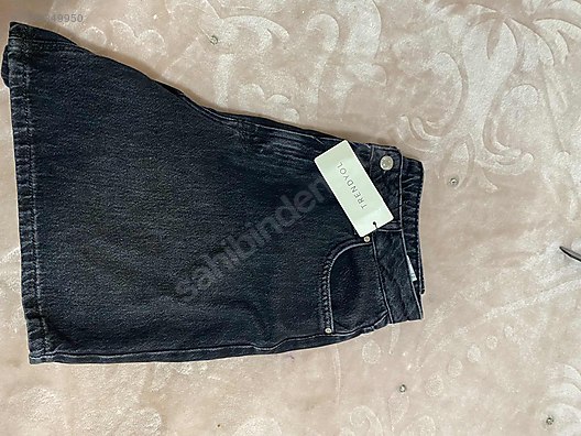 Trendyolmilla kot şort siyah - Bayan Trendyolmilla Modelleri sahibinden.com'da