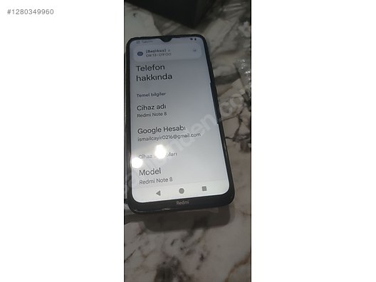 İkinci El ve Sıfır Alışveriş / Cep Telefonu & Aksesuar / Cep Telefonu / Xiaomi / Redmi Note 8