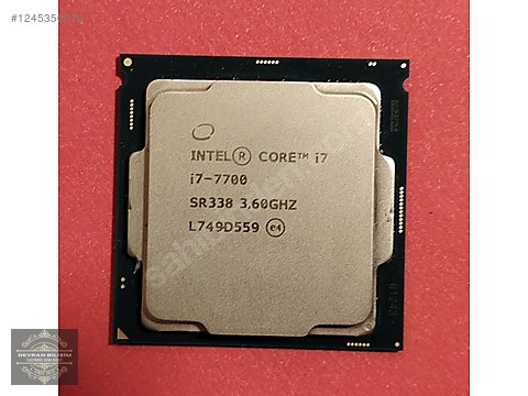 İNTEL İ7 7700 İŞLEMCİ sahibinden.comda - 1245350016