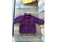 el örgüsü yün bebek hırkası #1283350576