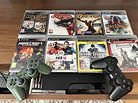 Sony Playstation3 Çift Kol 9 Oyun.