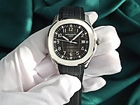 PATEK PHILIPPE AQUANAUT BLACK DIAL ŞEFFAF KASA 40mm