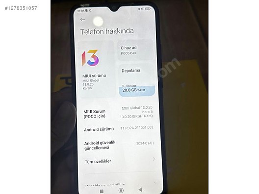 Used & Brand New Items / Cell Phones & Accessories / Cell Phones / Xiaomi / Poco C40