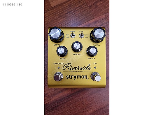 Strymon Riverside Multistage - 2 kanallı Drive Distortion Pedalı