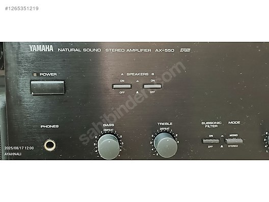 Yamaha / Yamaha stereo anfi on sahibinden.com - 1265351219