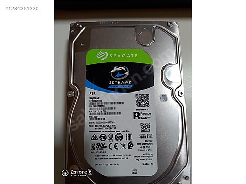 Seagate Skyhawk 8TB Güvenlik HDD 7/24 ST8000VX004 sahibinden.comda